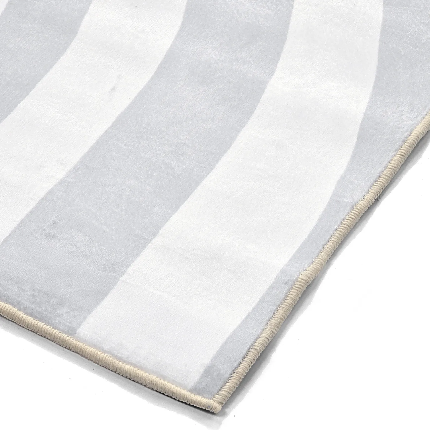 Tapis Wilton - Obidos (gris/blanc)