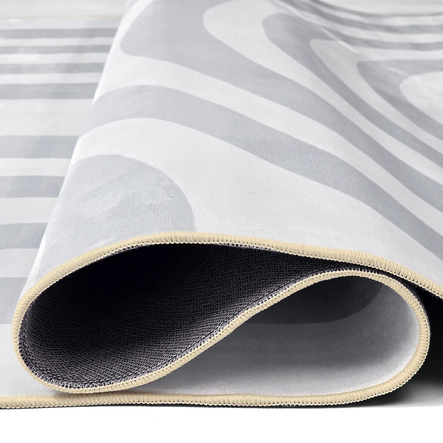 Tapis Wilton - Obidos (gris/blanc)