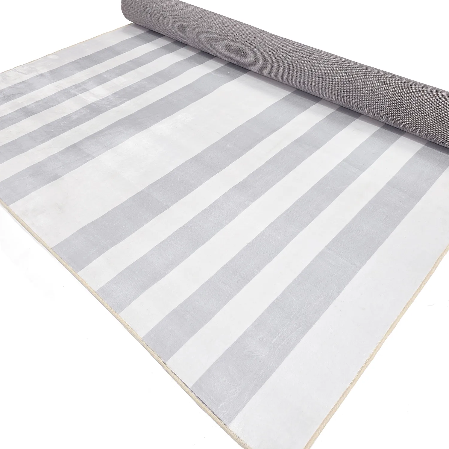 Tapis Wilton - Obidos (gris/blanc)