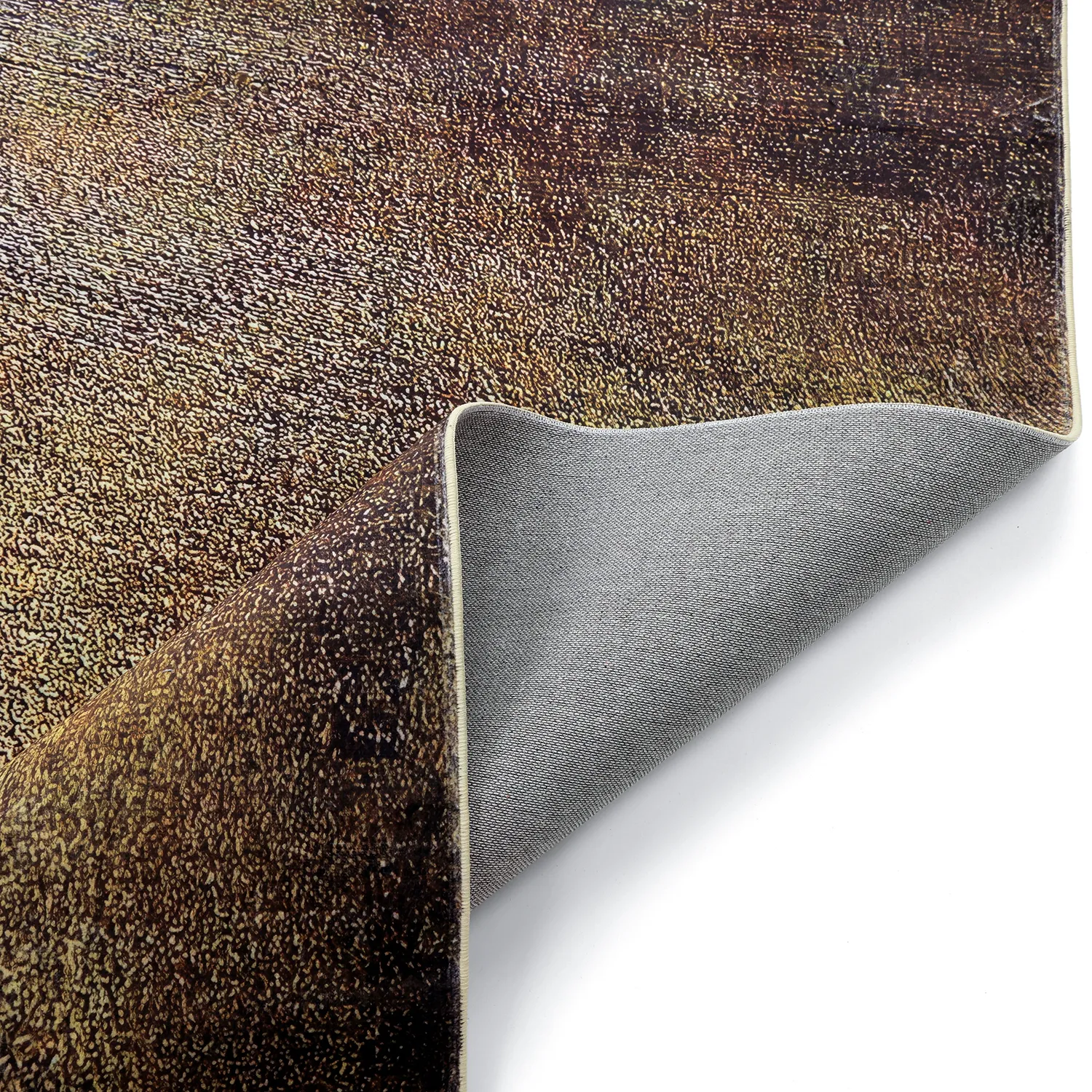 Tapis Wilton - Oristano (marron/doré)
