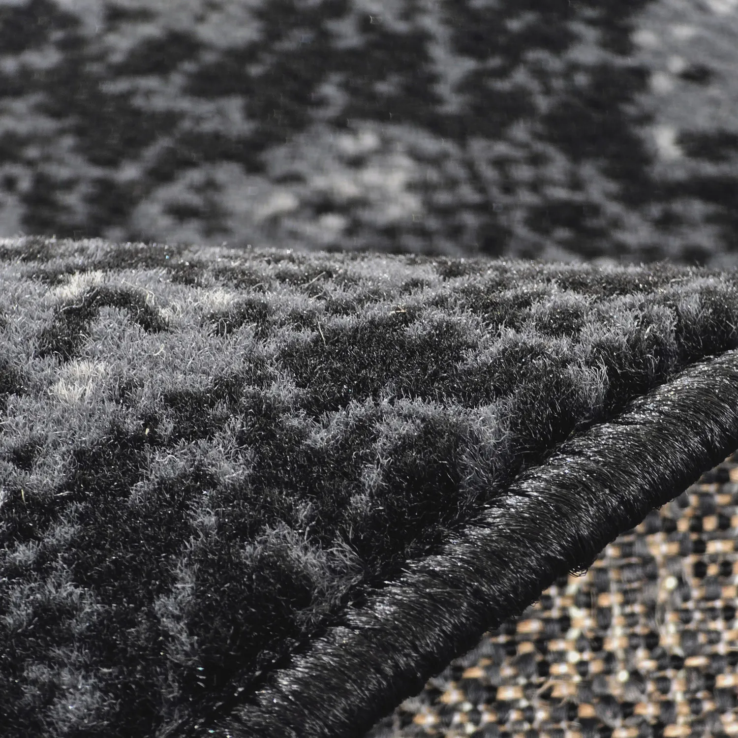 Tapis rond - Peking Majestic (noir)