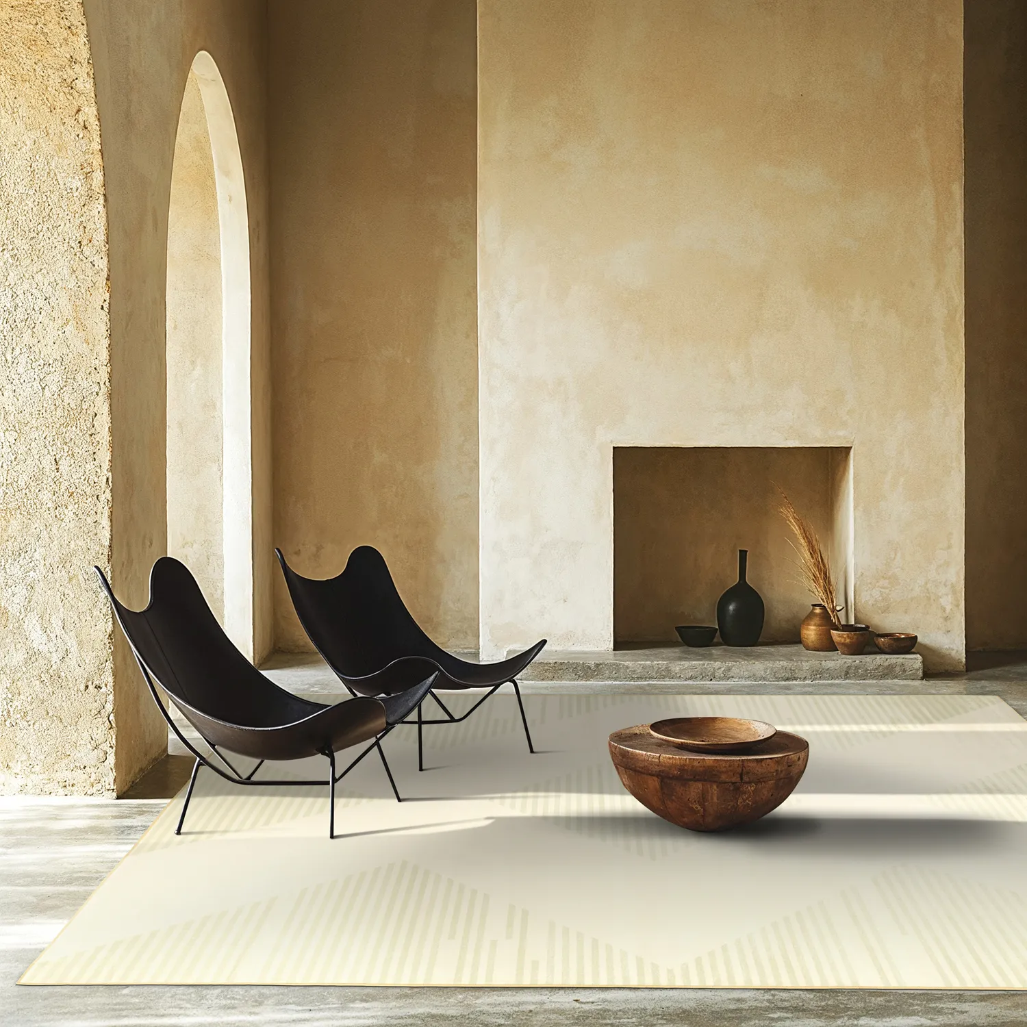 Tapis Wilton - Pucon (beige/crème)