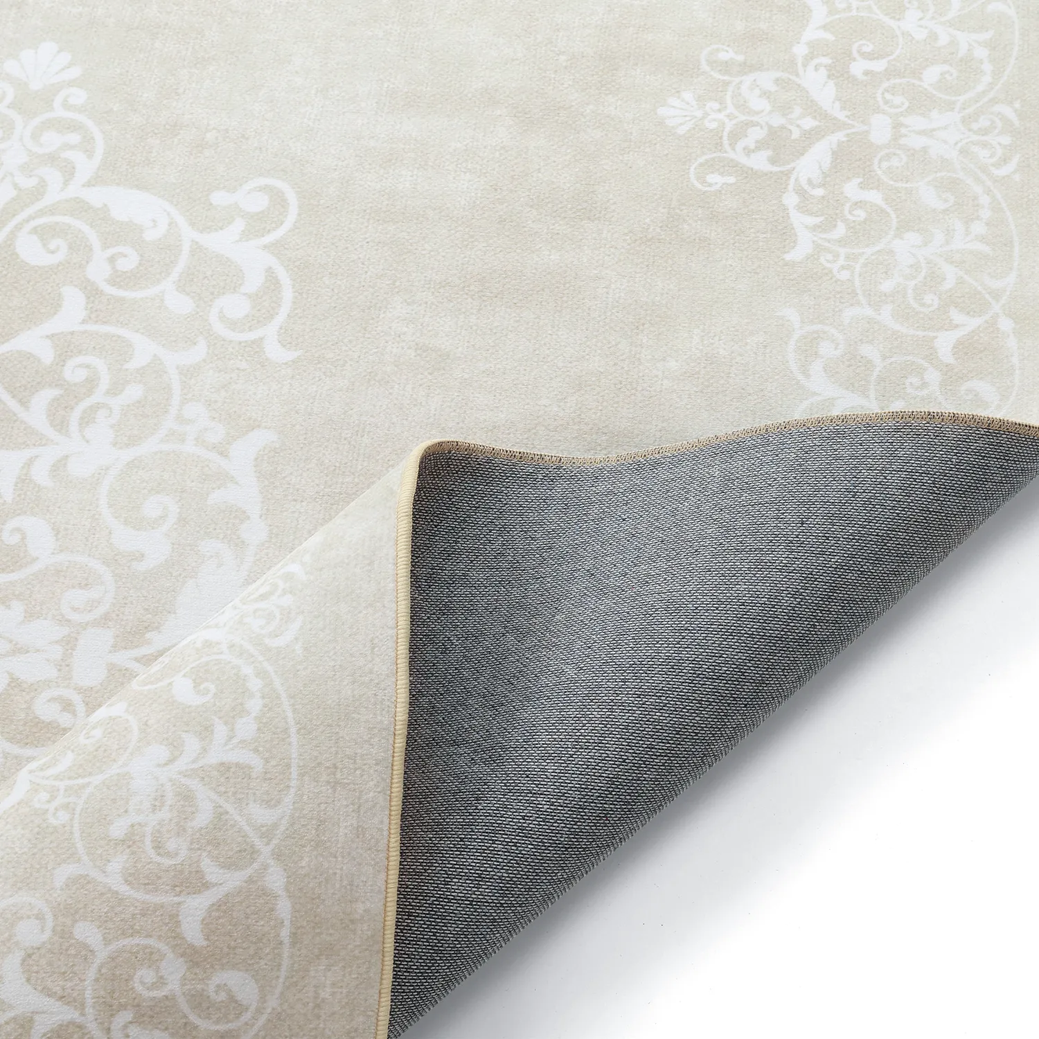 Tapis Wilton - Santi (beige/blanc)