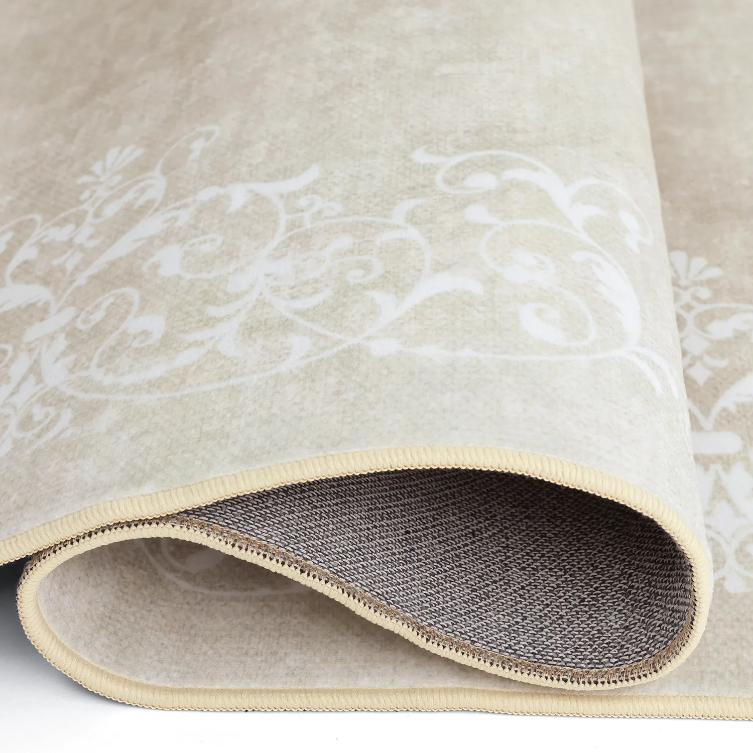 Tapis Wilton - Santi (beige/blanc)