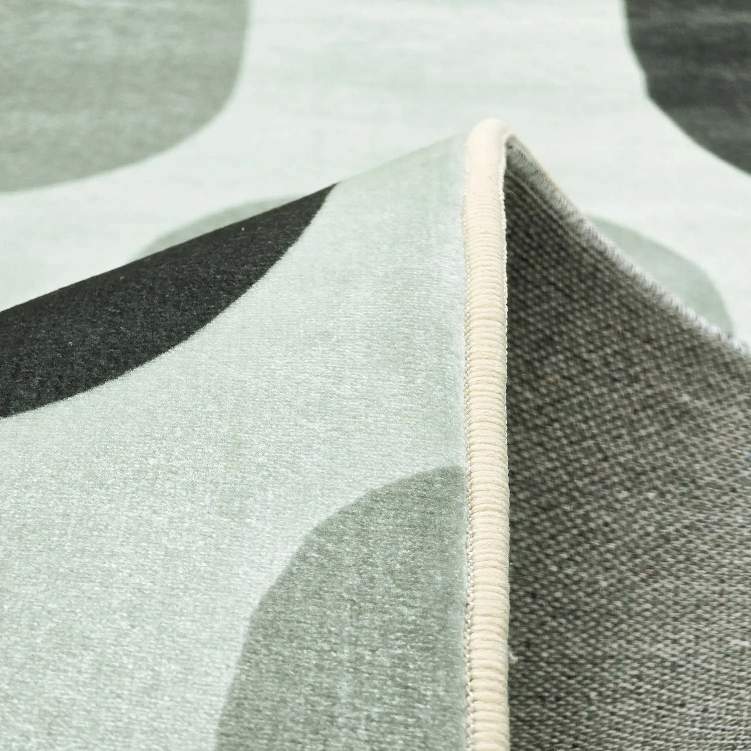 Tapis Wilton - Sapa (vert/gris)