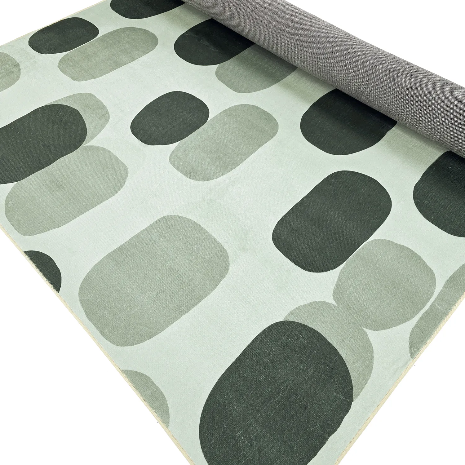 Tapis Wilton - Sapa (vert/gris)