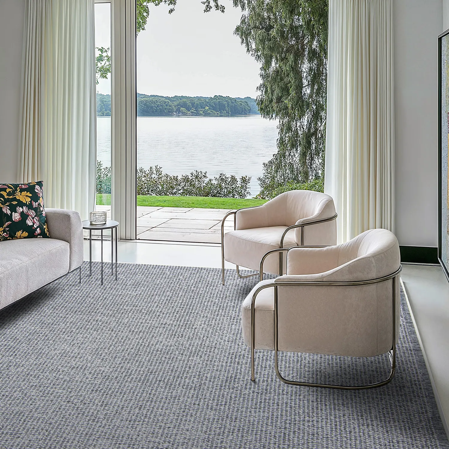 Tapis Intérieurs/Extérieurs - Tromsø (argent)