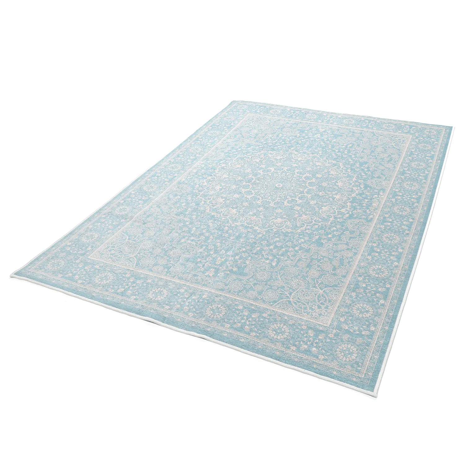 Tapis Wilton - Vivian (bleu)