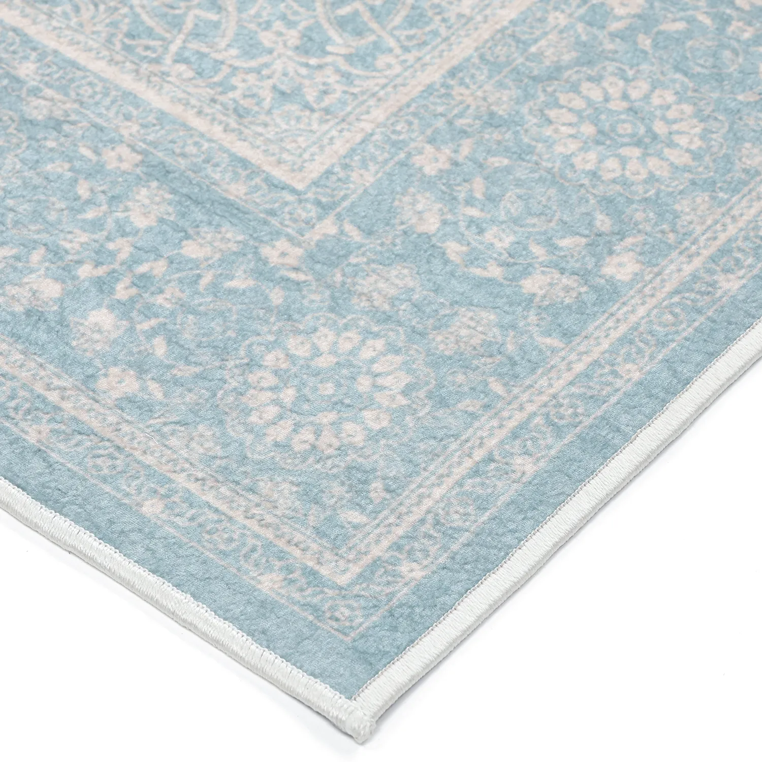 Tapis Wilton - Vivian (bleu)