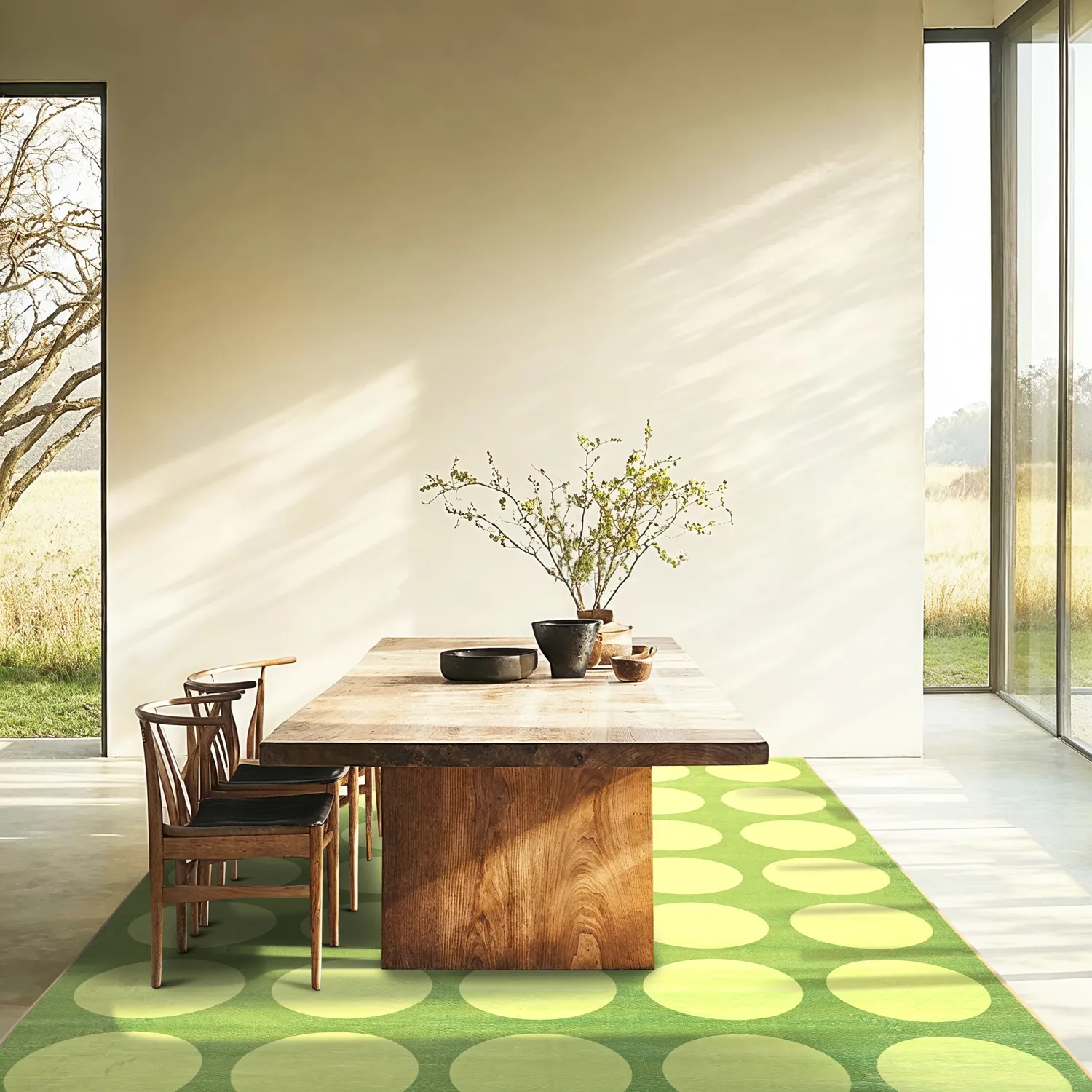 Tapis Wilton - Wanaka (vert)