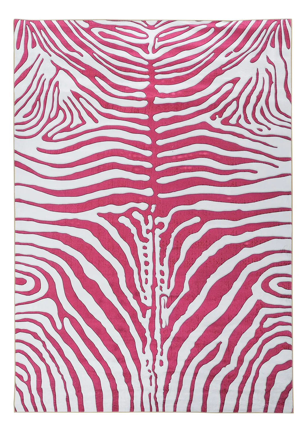 Tapis Wilton - Zebra (rose)