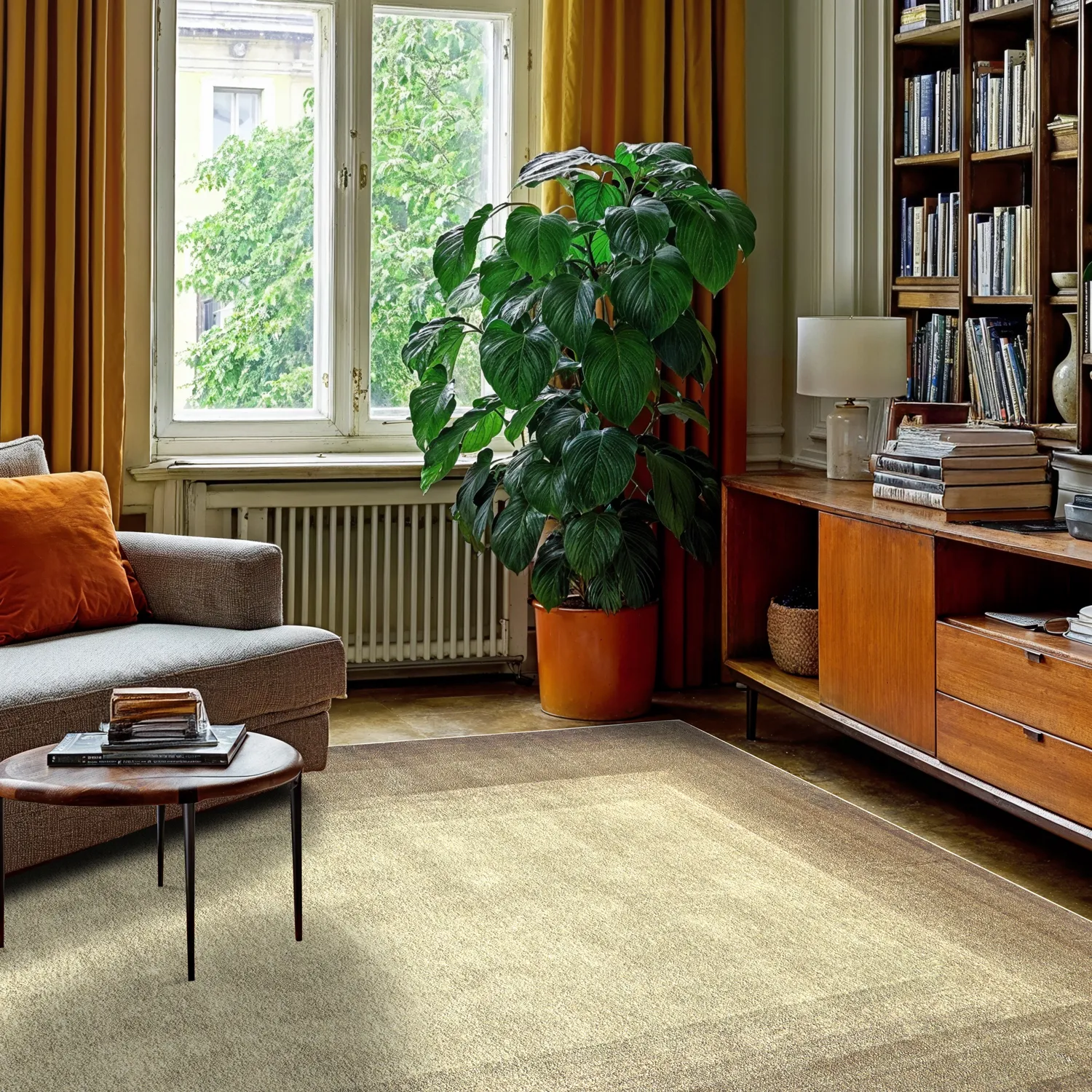 Tapis Wilton - Zina (marron)