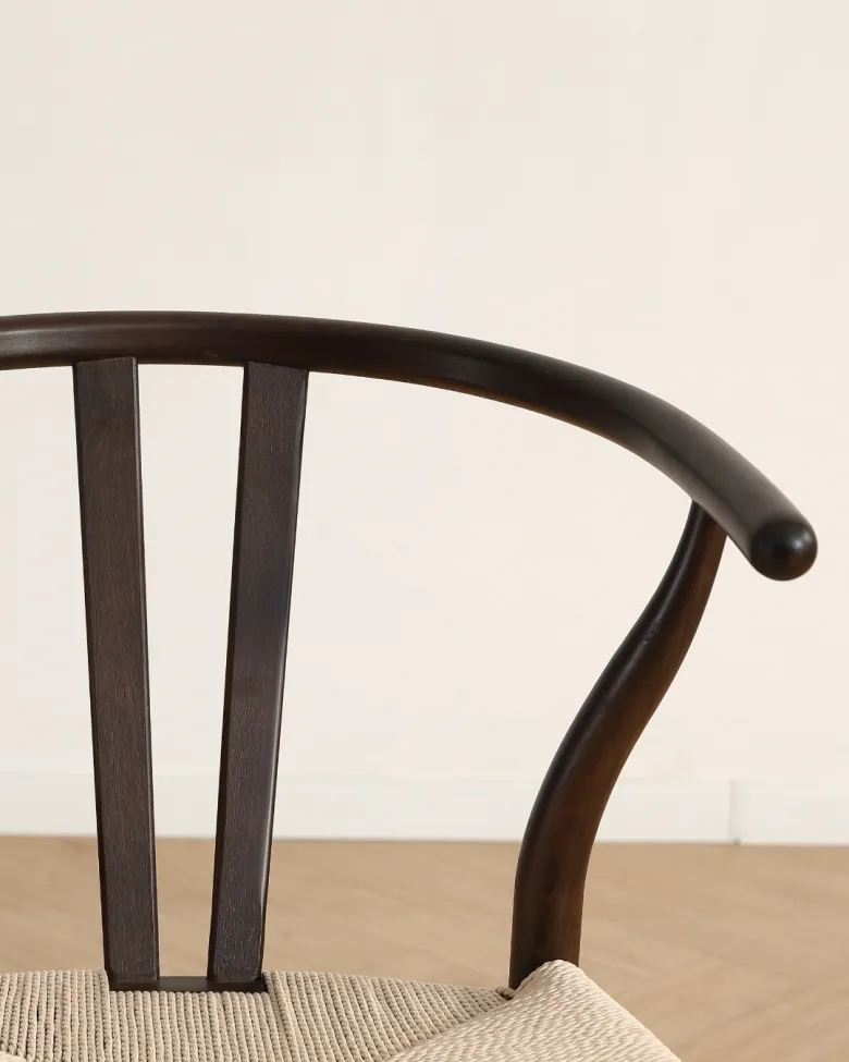 Chaise - Alta (noyer/beige) - 2 pièces