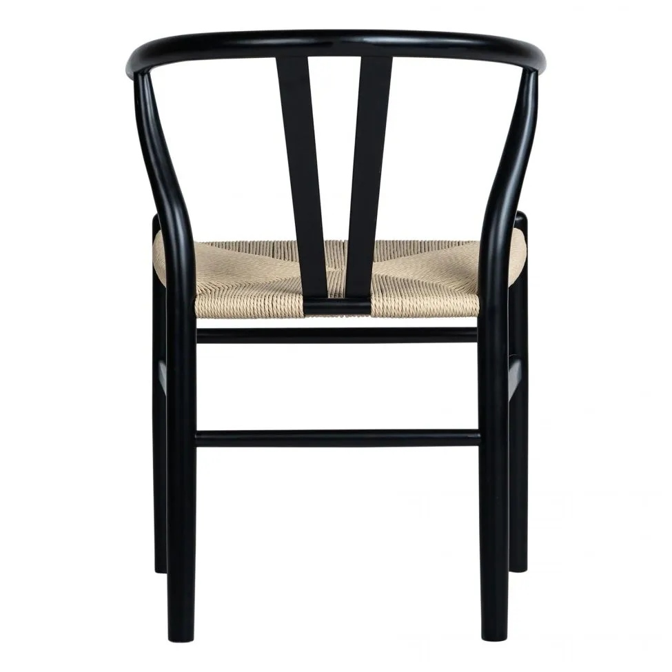 Chaise - Alta (noir/beige) - 2 pièces