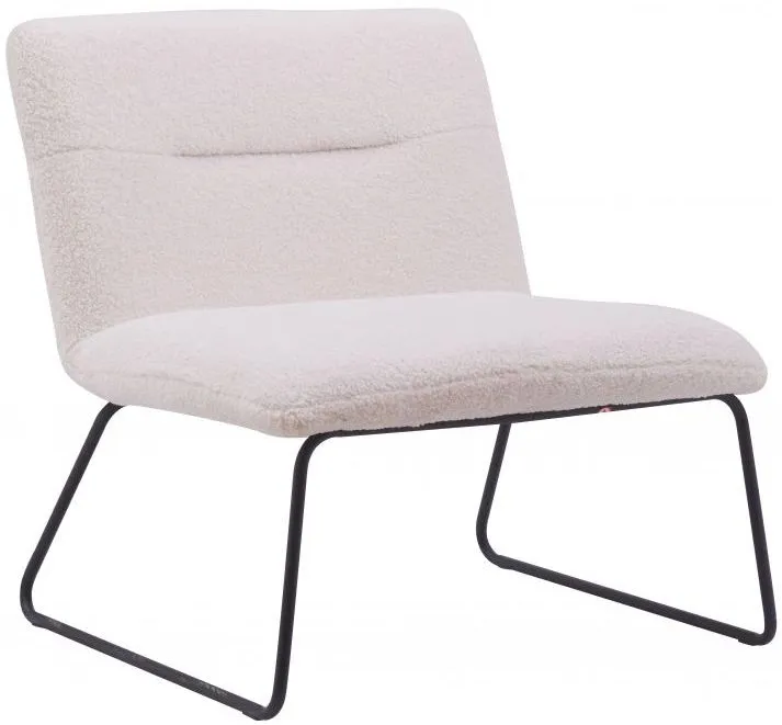 Fauteuil - Chelsea (blanc/teddy)