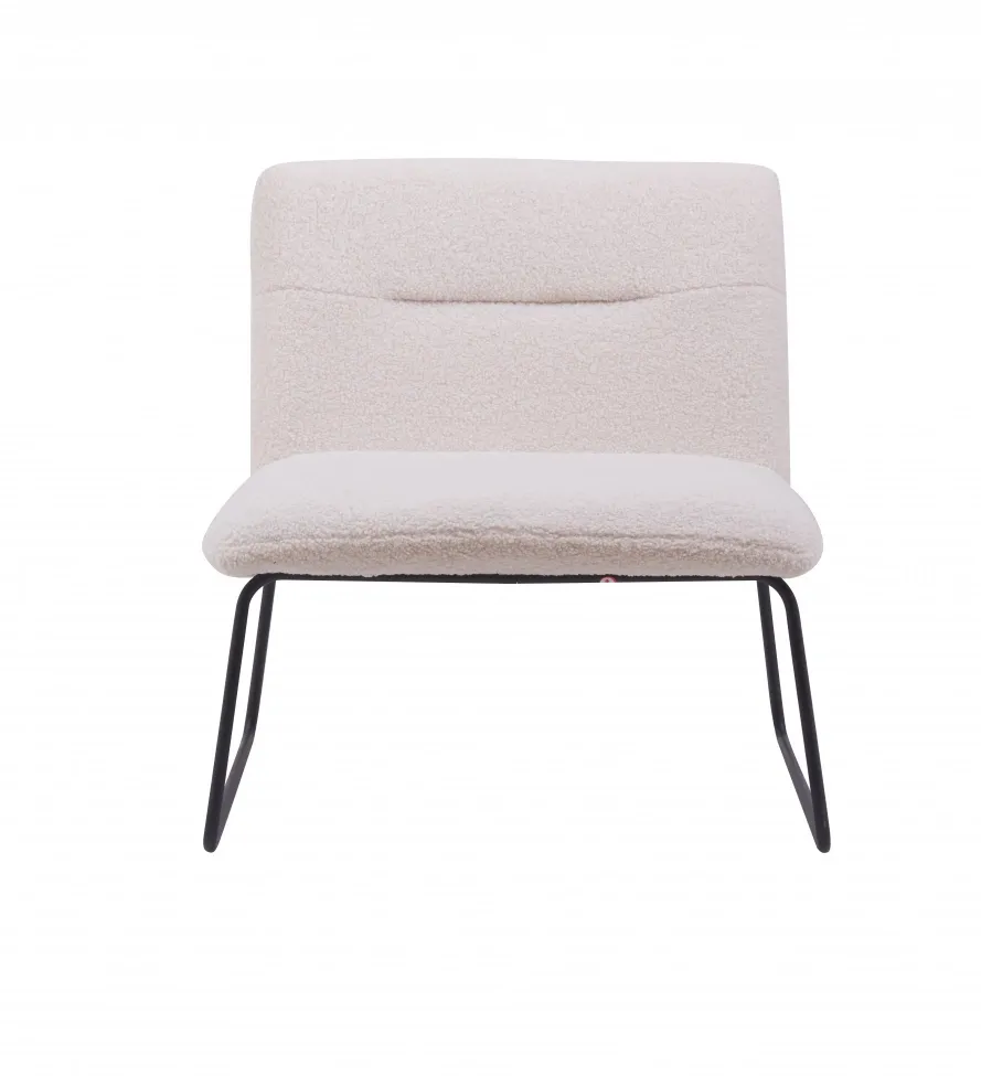 Fauteuil - Chelsea (blanc/teddy)