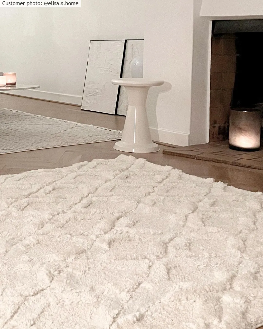 Tapis ronds - Everett (blanc cassé)