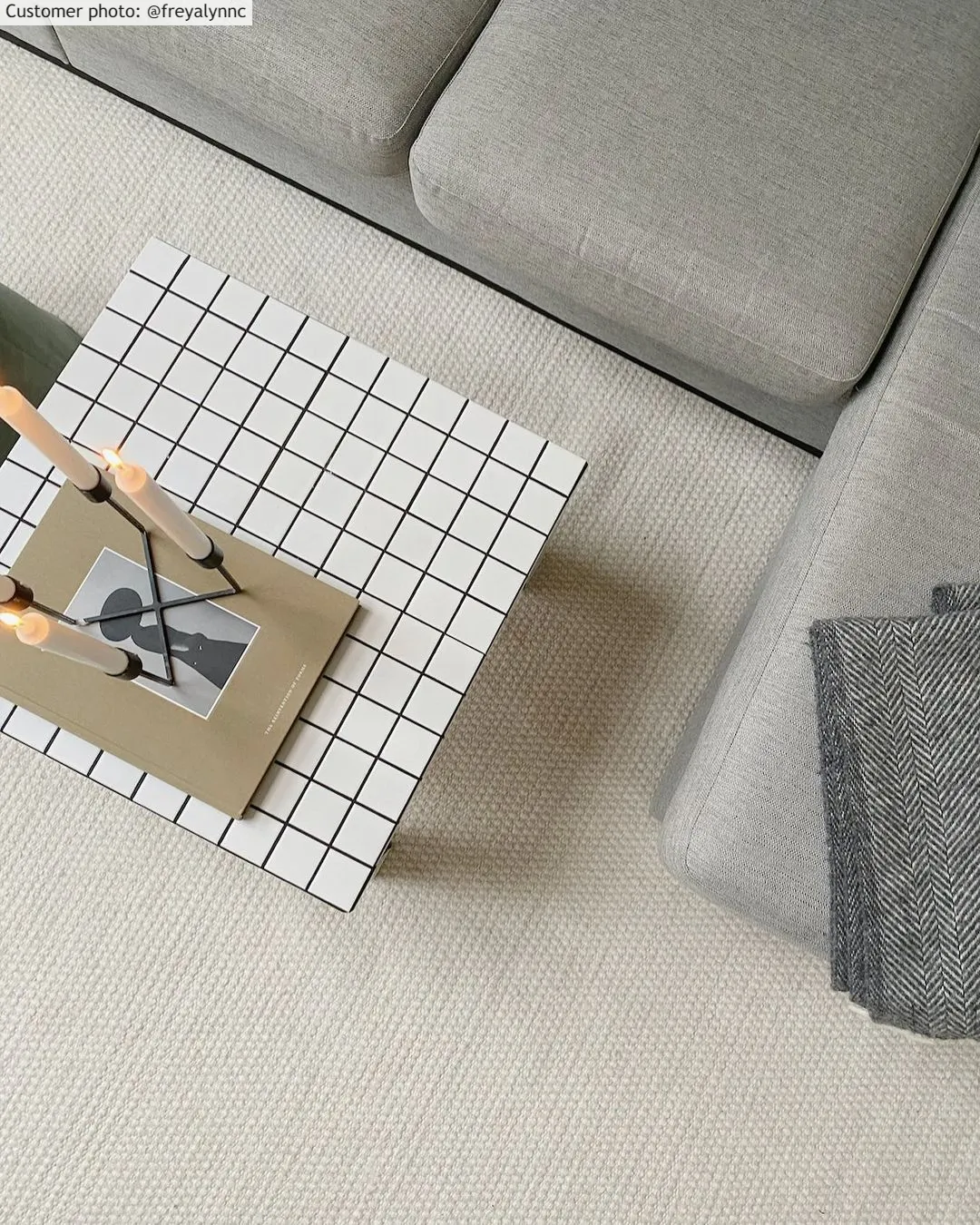 Tapis en laine - Coastal (crème)