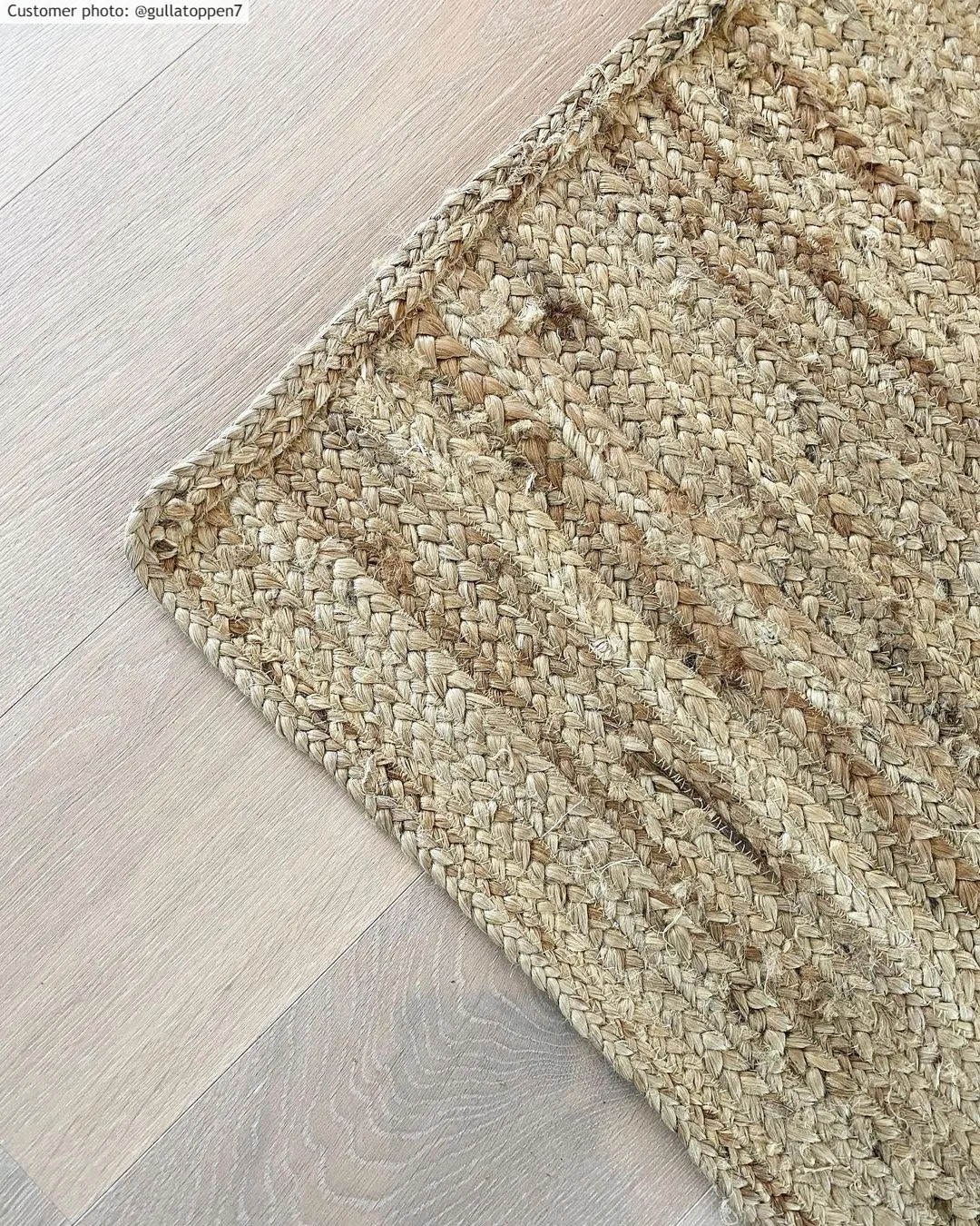 Tapis en jute - Flätan (jute)