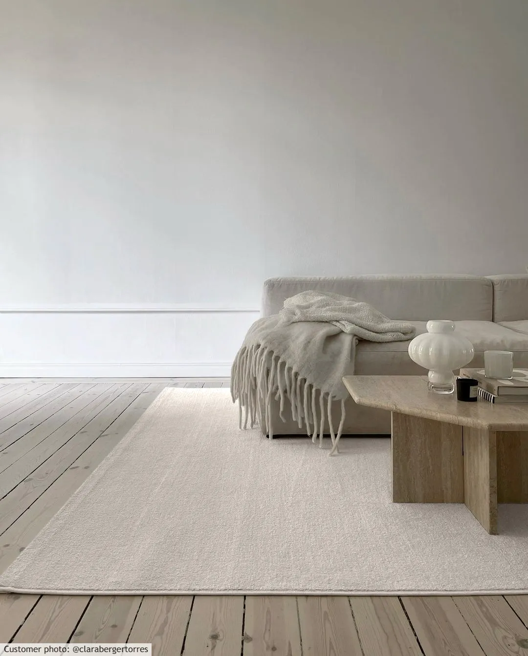 Tapis Wilton - Sunayama (blanc)