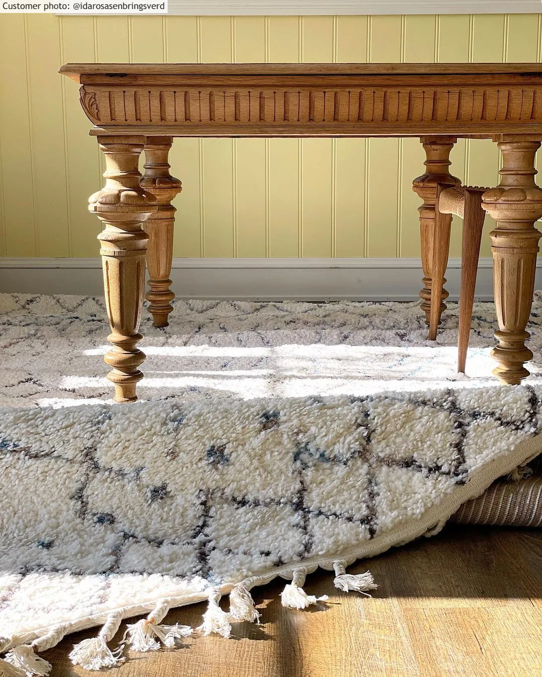 Tapis à poils longs - Marini (bleu/multi)
