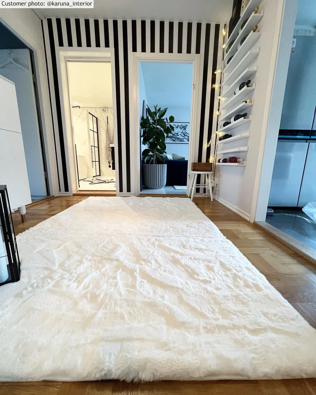Tapis à poils longs - Cloud Super Soft (blanc)