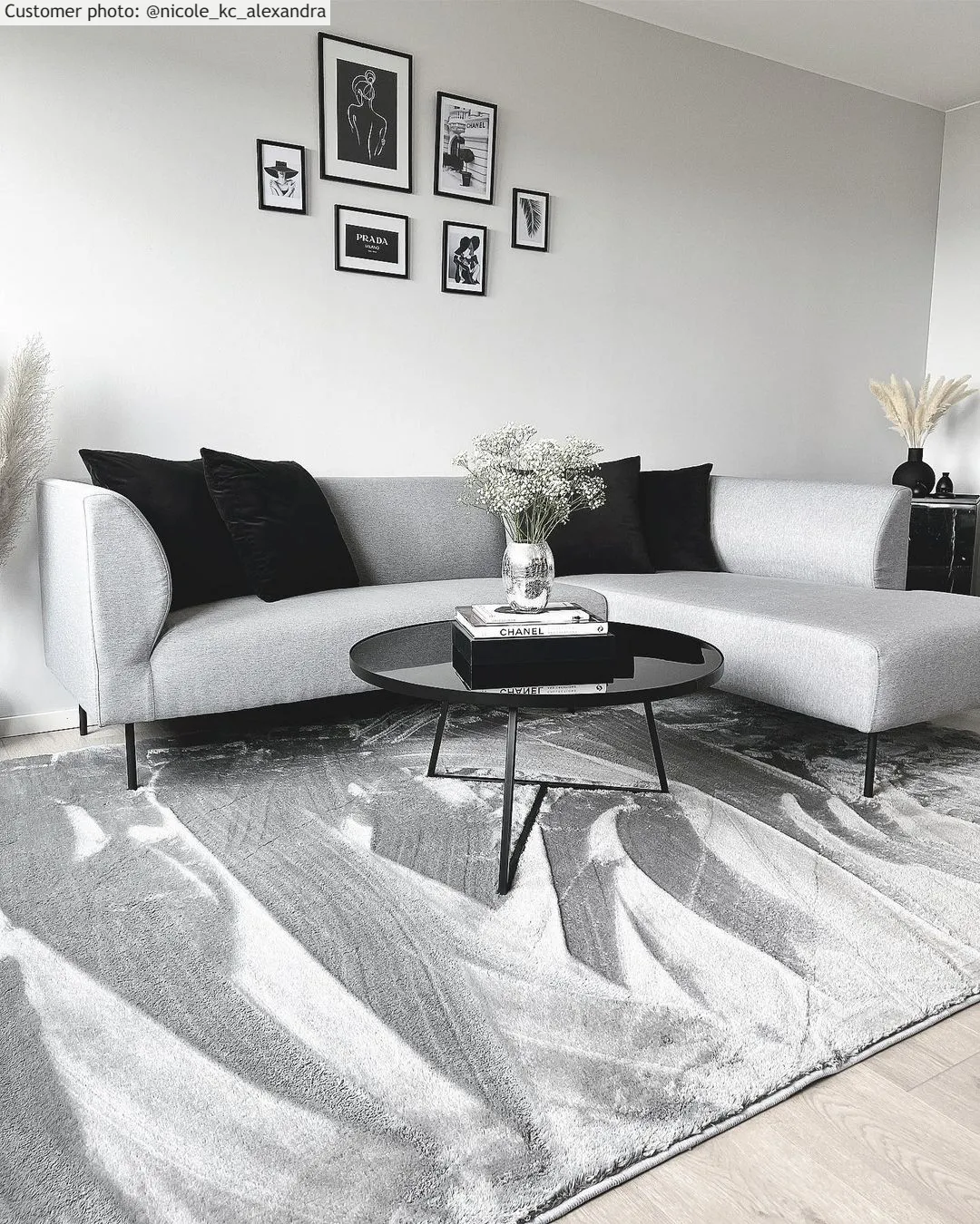 Tapis moelleux - Aranga Super Soft Fur (gris)