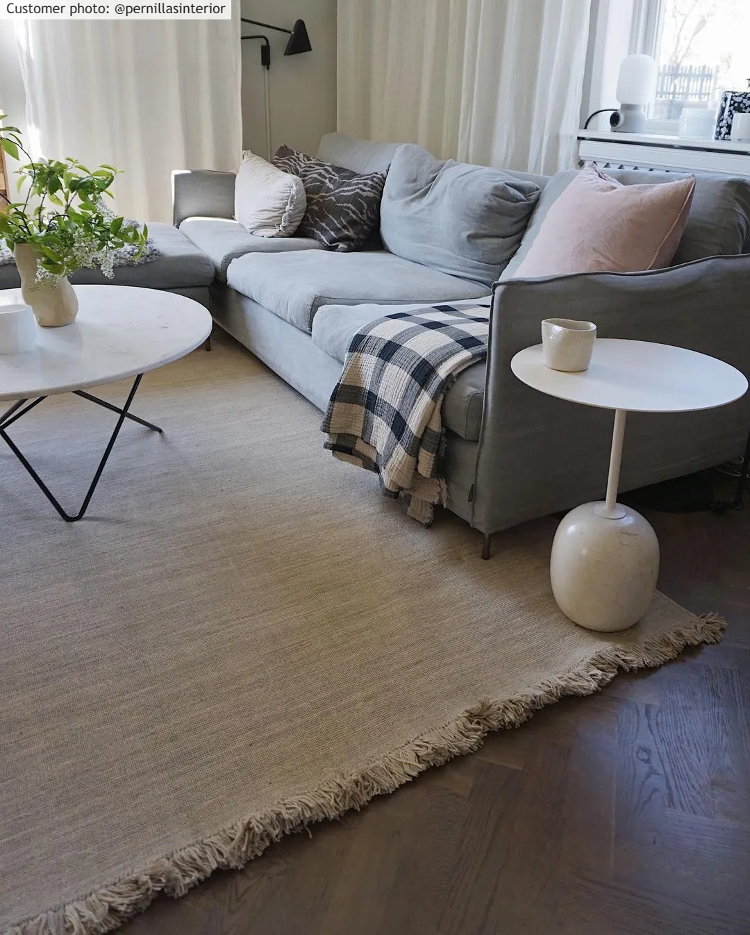 Tapis en laine - Layton (beige)