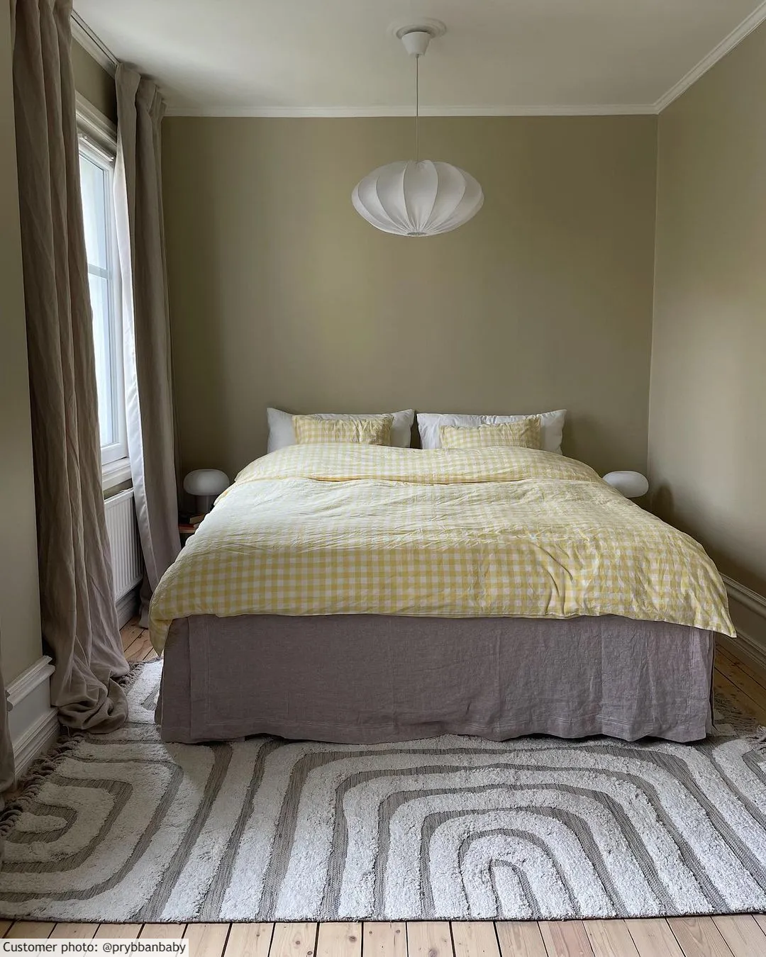 Tapis en coton - Inez (beige)