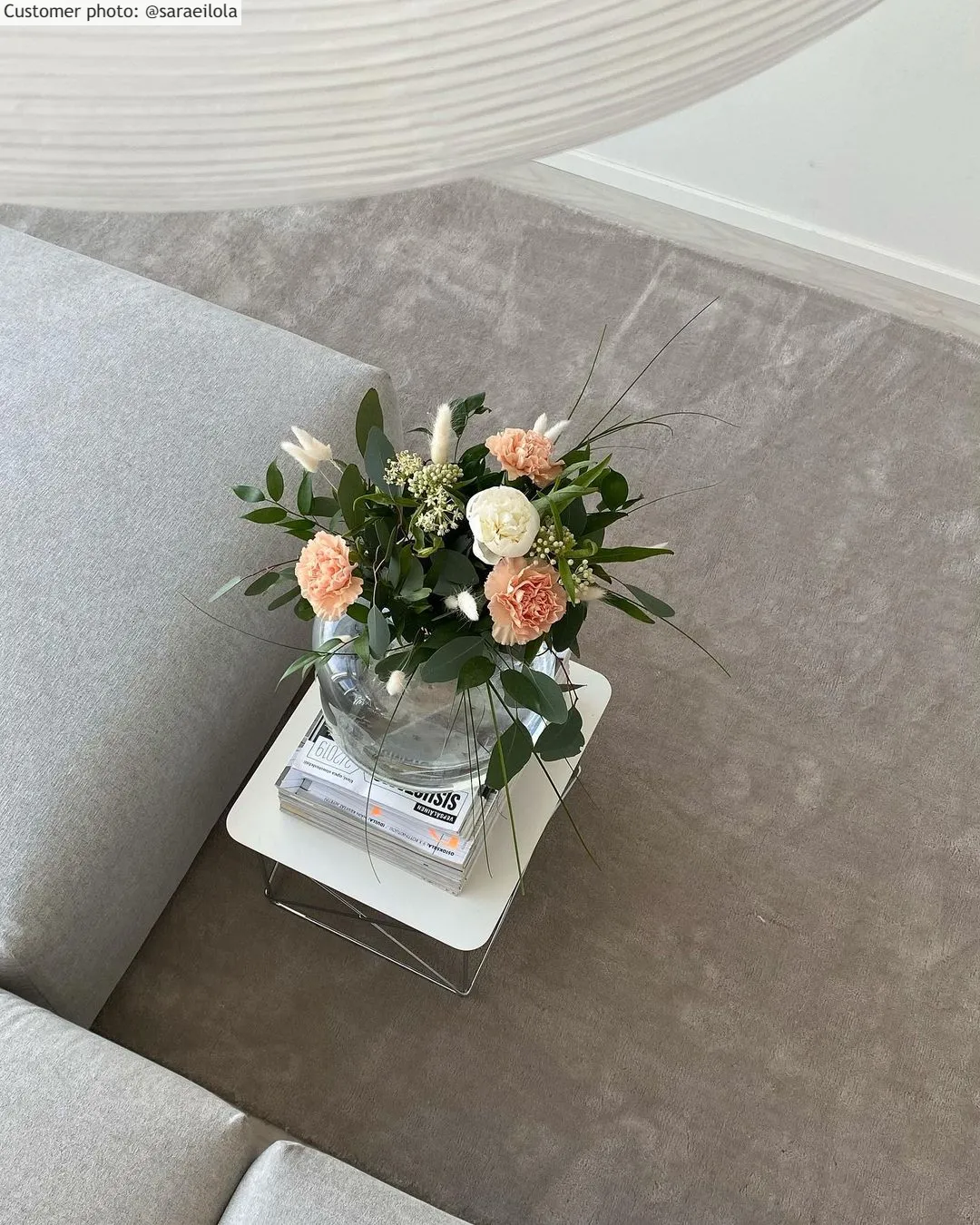 PET recyclé avec aspect viscose (gris)