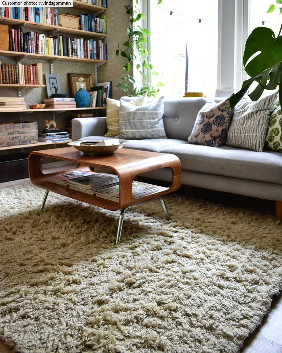 Tapis en laine - Aliste Wool Shaggy (alabaster gleam)