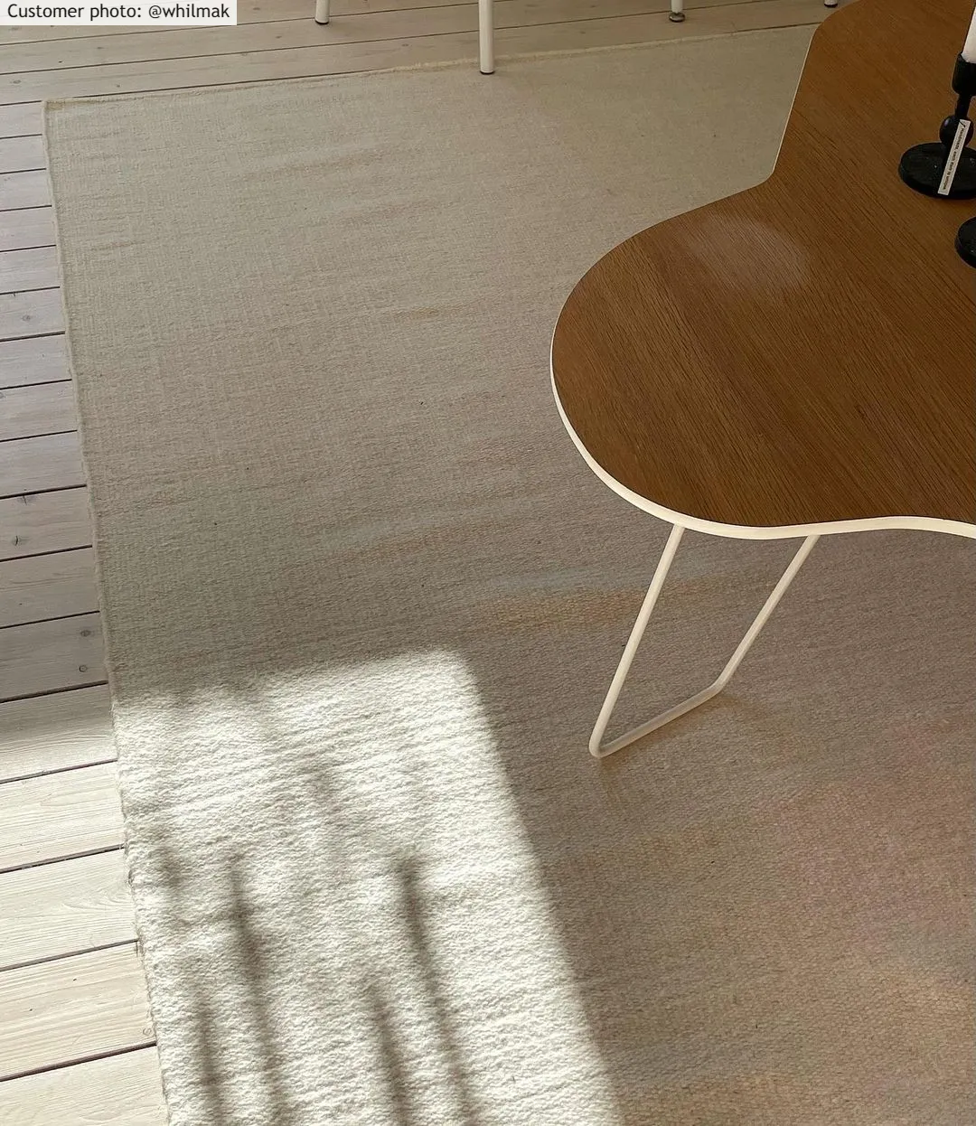 Tapis en laine - Hamilton (blanc)