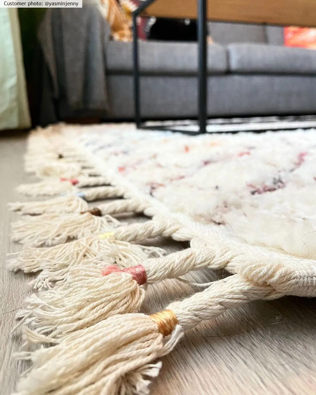Tapis à poils longs - Marini (multi)