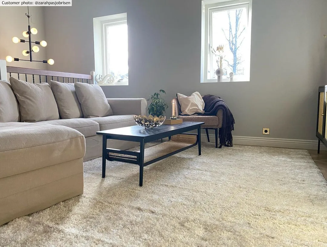 Tapis à poils longs - Cosy (beige)